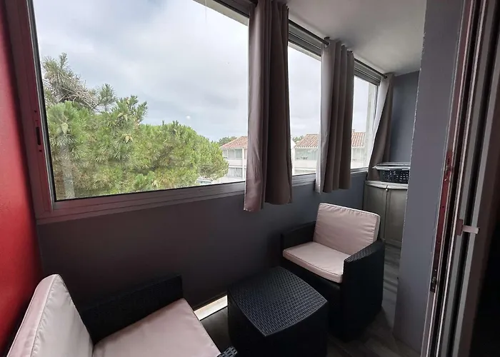 Sh210-19e - 2 Pieces 4 Couchages Hilaire De Riez דירה *